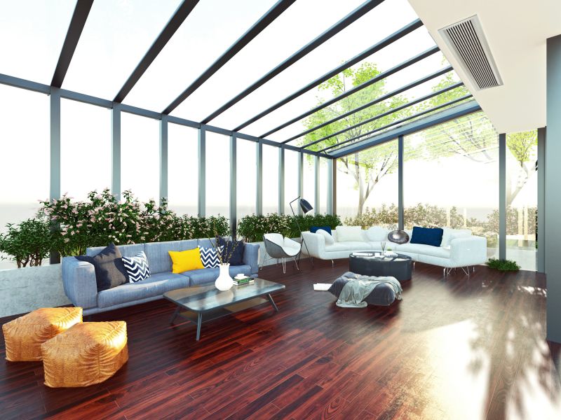 Spacious Sunroom Interior